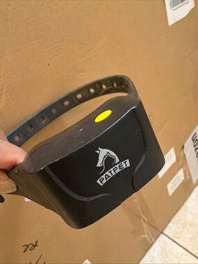 Patpet Black Rechargeable Waterproof Shock Static Pet Training Dog Collar Bb